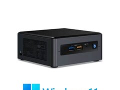 Mini PC Intel NUC NUC8i3BEH, Intel i3-8109U, 8GB DDR4, 128GB SSD, Win 11 Pro